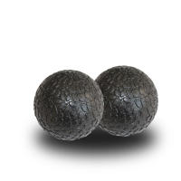 Bola De Masaje EPP De Alta Densidad 10cm Negra Ligera Para Entrenamiento De Fitness Y Yoga Ejercicio Deportivo Para Muslos Caderas Y Pecho - details 0