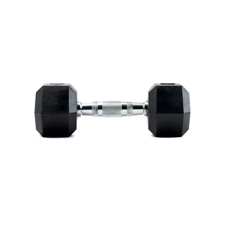 Material musculación Mancuernas Bodytone Mancuernas Hexagonales 10kg Plateado - 1