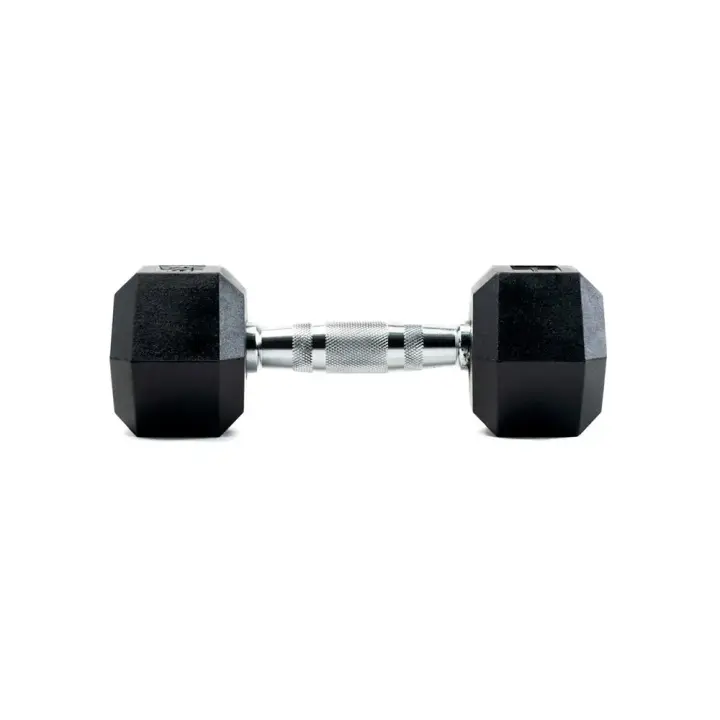 Material musculación Mancuernas Bodytone Mancuernas Hexagonales 10kg Plateado - 1