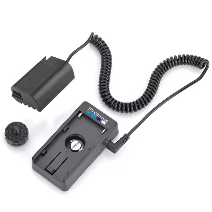 Adaptador De Batería NP-F Para Cámara Panasonic Lumix G9 DC-S5K DC-S5 GH5S GH5 II GH6 DMW-DCC17 DMW-BLK22 Batería Dummies Compatible Con Probty - 1