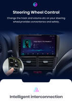 Junsun Radio Coche para Subaru Forester 3 SH Impreza 2007 2008 2009 2010 2011 2012 2013 AI Voice 2 din Pantalla Coche Android Auto Multimedia Navegación GPS Auto radio - details 8