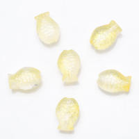 30Pcs Colgante De Vidrio Colorido Para Pulsera DIY Agujero Medio Pez Gradiente 10x14 Pulgadas Adornos De Moda Sin Metal Proveniente De China Continental - details 13