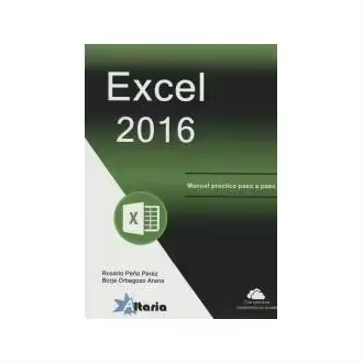 Libro Excel 2016  curso práctico paso a paso Peña Pérez Editorial Altaria - 1