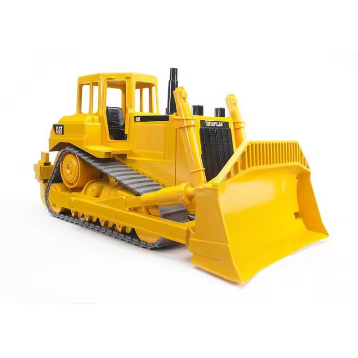 Bruder Bulldozer Caterpillar Correpasillos Ajustable en Altura Fácil de Manejar - Juguete de Construcción - 1