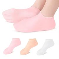 Calcetines De Spa De Silicona Con Gel Hidratante Y Exfoliante Protección Contra La Secedad Y La Piel Muerta Herramientas De Cuidado Del Pie - details 0