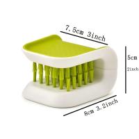 Cepillo De Limpieza Para Cinturón De Asiento De Coche U-Shaped Doble Cara Para Cuchillos Y Palillos Herramienta De Limpieza Doméstica Y Cocina - details 0