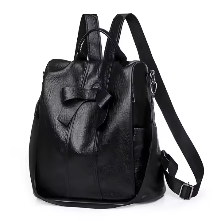 Mochila antirobo para Mujer, Piel sintética,para citas, excursiones, Actividades en interiores y Exteriores - 1