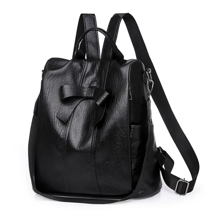 Mochila antirobo para Mujer, Piel sintética,para citas, excursiones, Actividades en interiores y Exteriores - 1