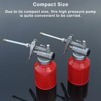 Bomba De Aceite De Mano 250ml/400ml Roja/Amarilla Para Trabajo En Talleres Y Presión Alta Con Boquilla Para Botellas De Aceite - details 0