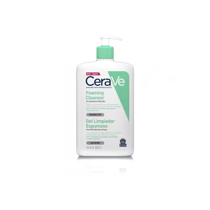 Cerave Gel Limpiador Espumoso Familiar 1000ml - 1