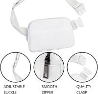 riñonera de moda para mujer, bolso cruzado para viajes, entrenamiento, correr, senderismo, para mujeres, niñas y hombres. - details 1