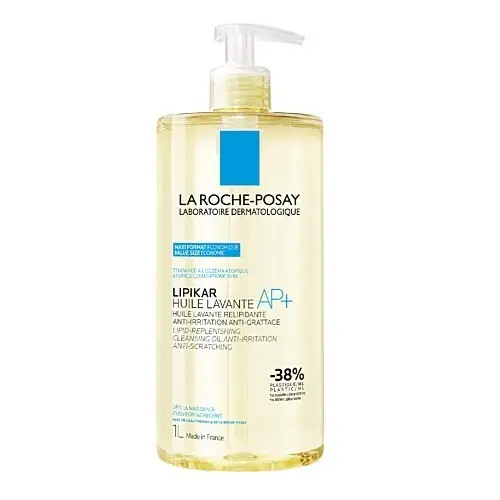 La Roche-Posay Lipikar Aceite Lavante Ap+ 1 Litro - Hidratantes Corporales - 1