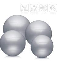 Pelota de ejercicio para yoga, fitness, estabilidad de equilibrio, pelota extra gruesa de grado profesional y estabilidad, anti estallido, programa de entrenamiento 2020 - details 2