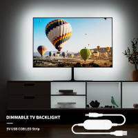 Tira De LED COB Zigbee USB 5V 1m 2m 3m Calor Natural Blanco Para Iluminación De TV Armario Decoración De Habitación Compatible Con Alexa/Google Assistant - details 2