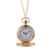Reloj De Bolsillo Vintage Sencillo Con Cadena Colgante Cuarzo Aleación De Metal De Color Sólido Reloj Clásico De Gran Tamaño Para Hombres Y Mujeres - details 4