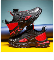 Zapatos Deportivos Casuales Para Niños Transpirables Primavera Otoño Moda Juvenil Zapatillas Con Cordones Y Hebilla Material Superior De Cuero Suela EVA - details 19
