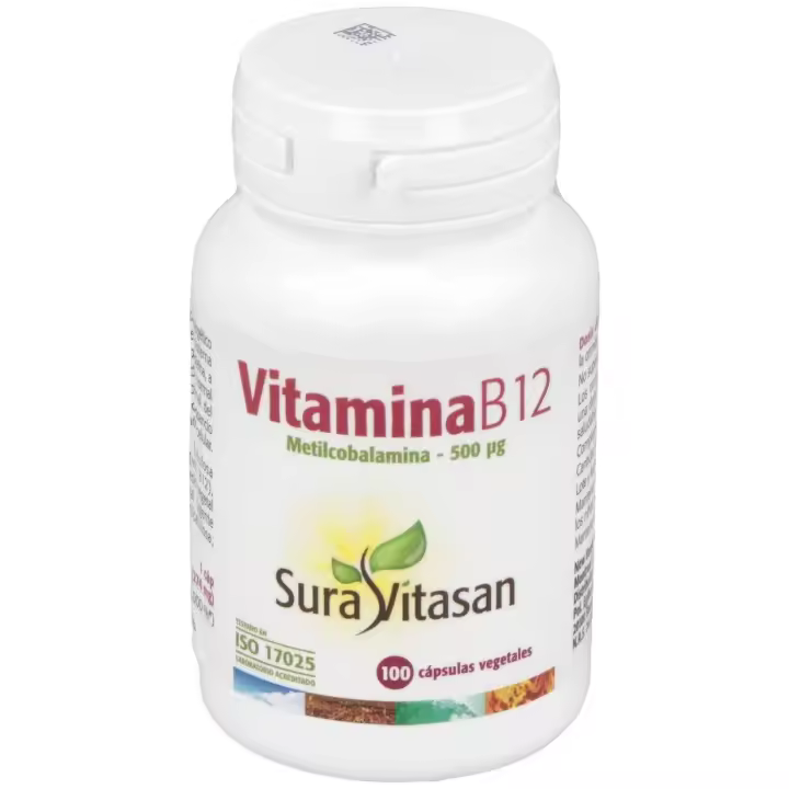 Vitamina B12 (Metilcobalamina) 500Mcg. 100Cap. - 1