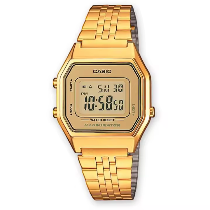 Casio Reloj La680-wega Dorado Unisex - 1