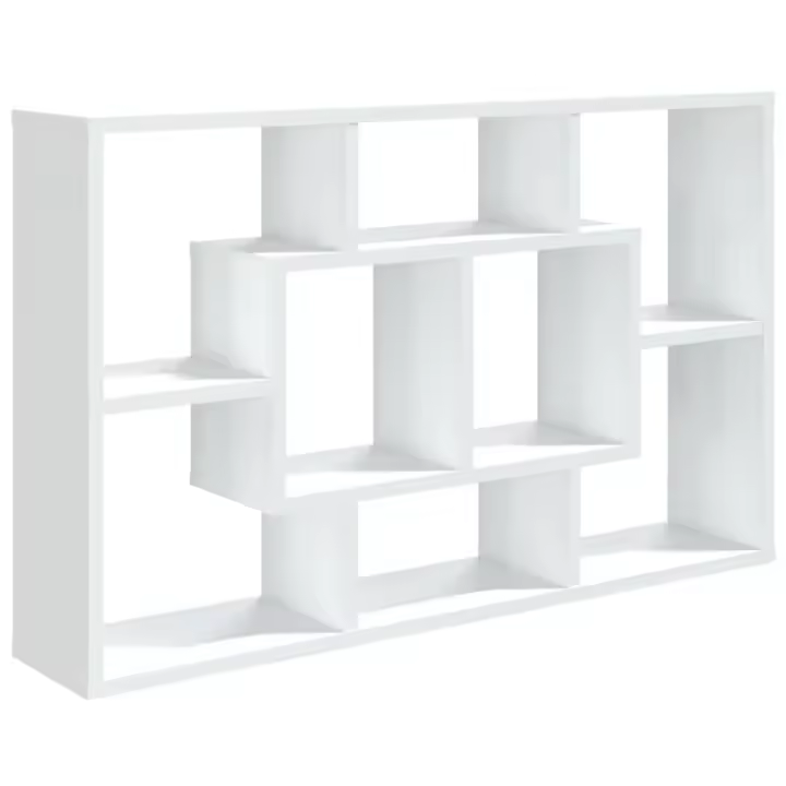 Madera de Ingeniería Blanco 85x16x52,5 cm - 1