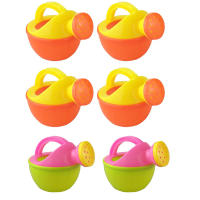 6 Pcs Jarrones De Riego Para Niños Juego De Ollas De Agua Para Jardinería Herramienta De Riego Lindas Ollas De Plástico - details 2
