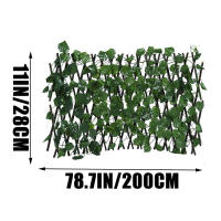 Valla De Privacidad Expansible De Iva Artificial Jardín Decorativo Falso Trellis Para Balcones Patios Decoraciones Exteriores - details 16
