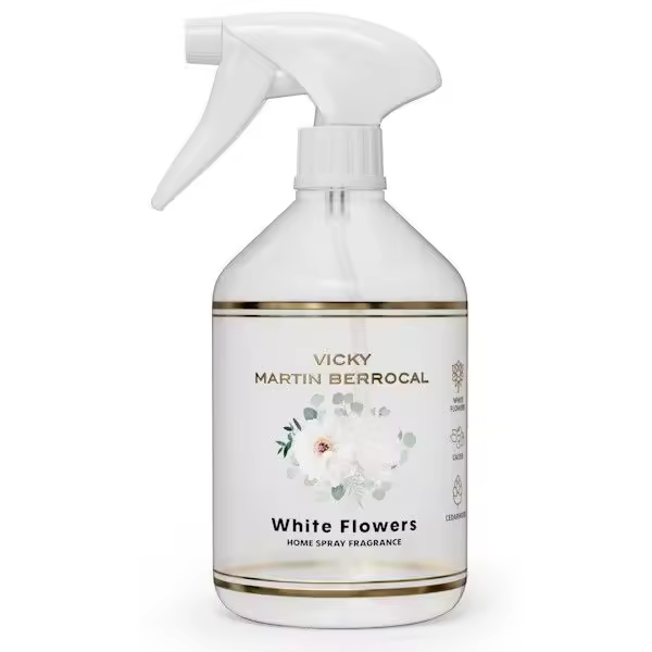 VICKY MARTIN BERROCAL White Flowers Spray Ambientador  500 ml Spray Ambientador - 1
