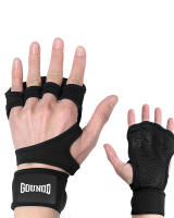 Guantes De Entrenamiento Deportivo GOUNOD 2PC/1paquete Protección De Muñeca Y Mano Para Gimnasio Fitness Y Levantamiento De Pesas - details 3