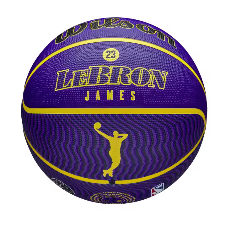 Balón Baloncesto Wilson NBA Player Icon Outdoor Lebron James - 1