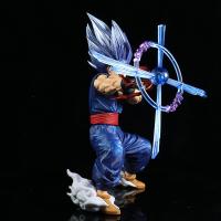 Figura De Acción Dragon Ball Z 24cm Son Gohan Super Saiyan Batalla Ingrediente Anime PVC Modelo De Lucha Contra Cell DBZ Gohan Despertar Juguete Para Coleccionistas - details 11