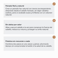 Plancha secador de pelo Dyson Airstrait™ (Azul de Prusia/Cobre) de pelo mojado a seco - details 10