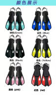 Aletas de snorkel ajustables, equipo de natación para adultos, portátiles, cómodas y antideslizantes. - details 7