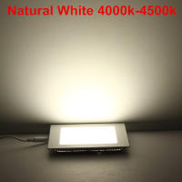 Spot LED Reducible Led Downlight 3W 4W 6W 9W 12W 15W 25W Cuadrado Luz De Techo Interior Recargada AC110V/220V Instalación Requedada - details 5