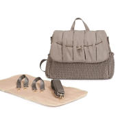 Bolso De Diaper Impermeable Para Mujeres Embarazadas Y Recién Nacidos Bolsa De Hospital Y Viaje Adecuada Para Madres Y Bebés Compatible Con Carrito De Compras - details 0