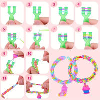Set De 32 Colores 2500PCS+ Con Caja Para Pulseras De Cuero Tejidas DIY Unisex Crear Tu Propio Estilo Ajustable De Moda - details 3