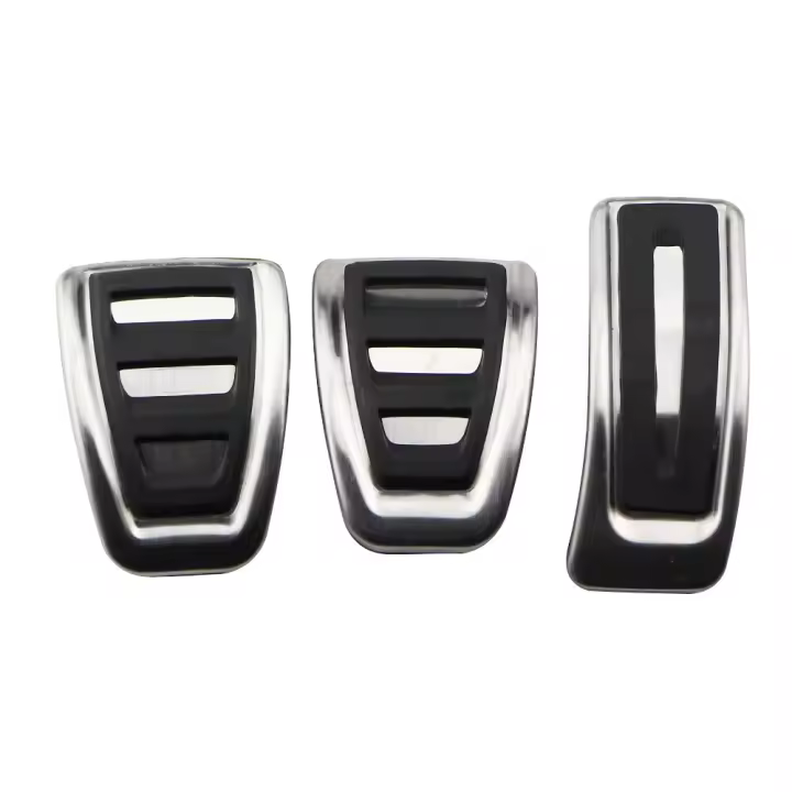Cubierta De Pedal De Freno Y Combustible En Acero Inoxidable Para Audi A4 B9 A5 F5 2016-2019 Sedán Avant Coche Deportivo - 1