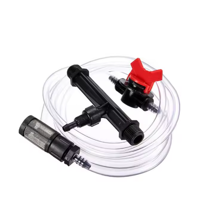 Kit dispositivo de riego abonador G3/4 + interruptor + filtro + tubería de agua W - 1