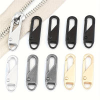 Kit De Reparación Instantánea Para Cremalleras Metálicas 10PCS Deslizador De Cremallera Desmontable Para Costura DIY Ropa Maletas Bolos Universal - details 1