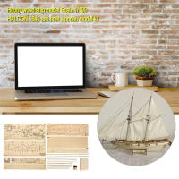 Nueva Kit De Construcción De Barco DIY 2024 Modelo Antiguo De Madera Hevey Barco Sailing Decoración Para Escritorio De Hogar - details 5