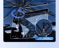 Parabrisas De Coche Con Asa Rotativa De 360° Y Flexible Para Verano Bloquea Los Rayos UV Material De Poliéster Grueso - details 5