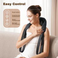 Almohada De Masaje Inalámbrica Para Cuello Y Hombros Eléctrica Relajante Para Cuerpo Y Espalda Tamaño Multi Uso Doméstico - details 1