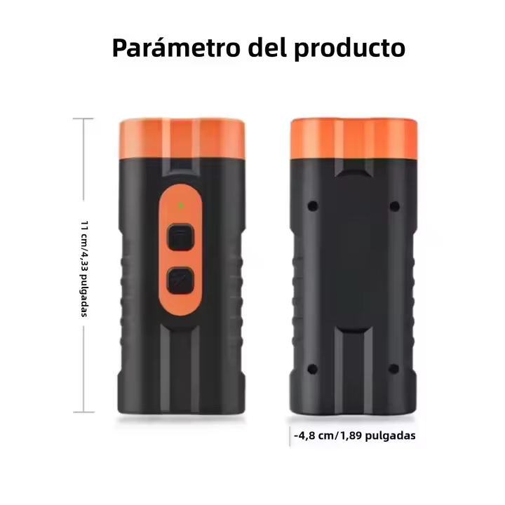 Dispositivo De Entrenamiento Para Perros 2025 Repelente Ultrasonido Dual Cabeza Recargable USB Alta Potencia Anti Ladrar conLinterna LED - 1