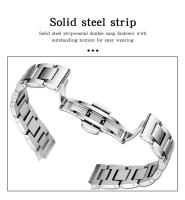 Reloj De Pulsera De Acero Inoxidable SANDA Para Hombres Y Mujeres Resistente Al Agua Y Al Choque Con Display Numeral Romano Moda Y Casual - details 9