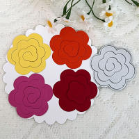 Cortadores De Metal En Forma De Ramas De Rosas Y Hojas Para Scrapbooking Y Álbumes De Fotos Herramienta De Corte De Carbono Para Papel Y Cartón - details 24
