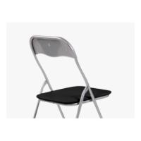 silla plegable, silla plegable acolchada, silla plegable cocina, silla plegable blanca