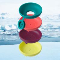 Soporte De Helado De Silicona Colorido Sin Derrame Reutilizable Protector De Helado Para Niños Con Base Antiderrame - details 0