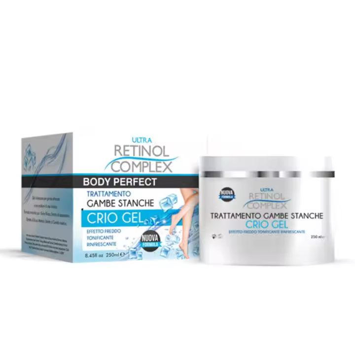 Crio Gel Tratamiento Piernes Cansadas Efecto Frío Toning y Refreshante Alivio Inmediado Complejo Ultra Retinol - 1