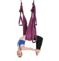 Cecodadi Columna Yoga Aérea - Hamaca + Trapecio 2 en 1, Enganche Techo Antigravedad, Nailon Resistente para Rehabilitación Postnatal y Entrenamiento Oscilante - details 1