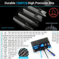 Juego De Destornilladores De Precisión 115/122/160 in 1 Kit De Reparación De Computadoras Con Mini Llave Y Remover De Tornillos Para Tabletas Teléfonos Móviles Y Relojes - details 2