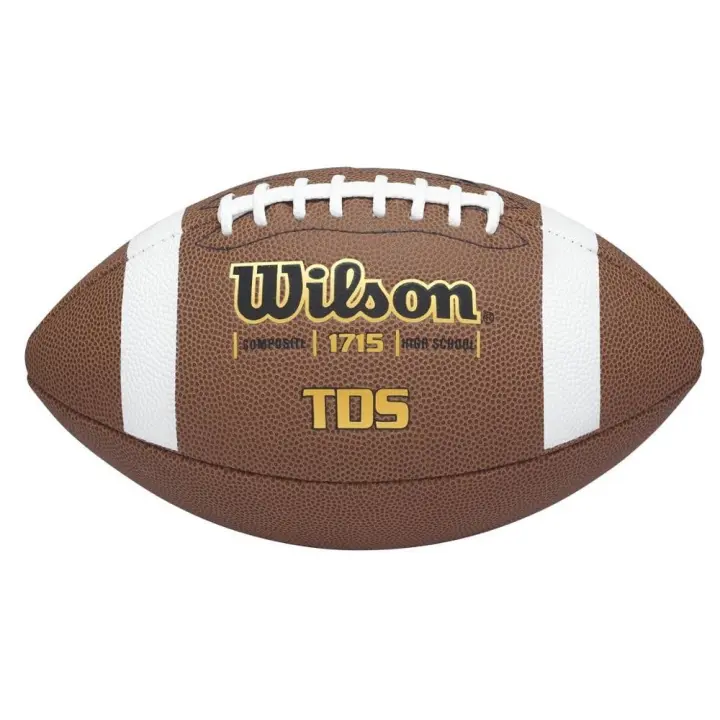 Wilson Wilson TDS Balon Futbol Americano pelota Rugby para niños y entrenamiento profesional, deportes al aire libre, Cannon - 1