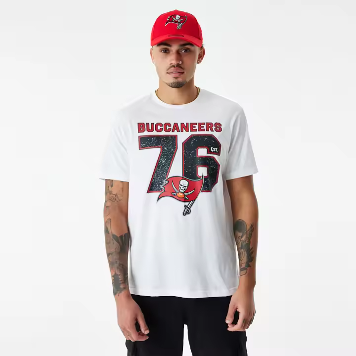 NO Camiseta New Era Tampa Bay Buccaneers NFL Roja - 1
